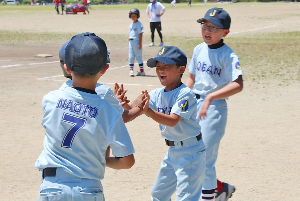 練習試合の様子